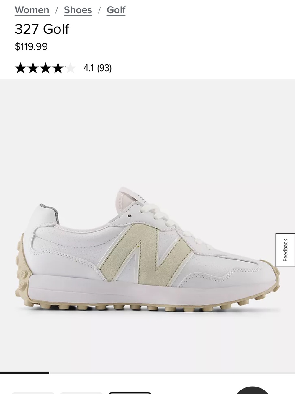 New Balance 327 Woman Golf Shoes